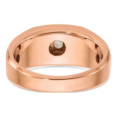 Men's 14K Two-Tone Gold Diamond Ring Mounting – view 6
