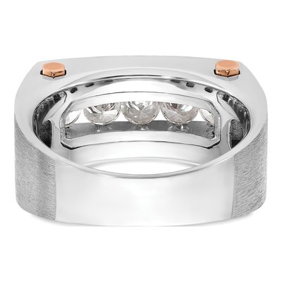 Men's 14K Two-Tone Gold Diamond Ring Mounting – view 7