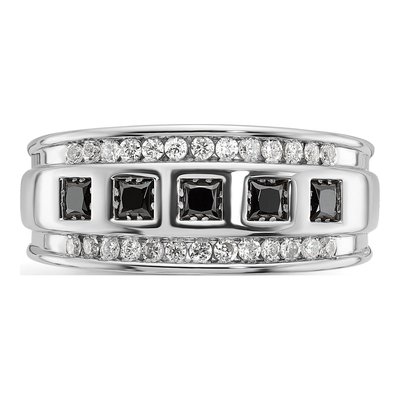 Men's 14K White Gold 1 1/5 ct tw Diamond Ring – view 6