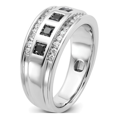 Men's 14K White Gold 1 1/5 ct tw Diamond Ring – view 8