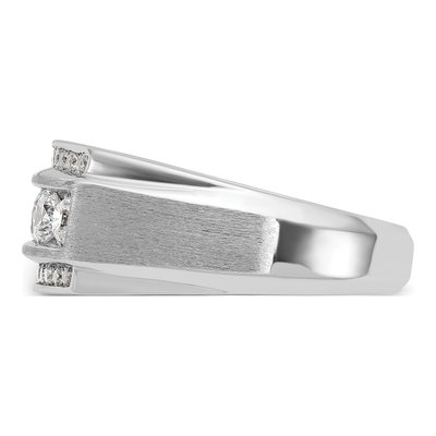 Men's 14K White Gold Diamond Ring Mounting – view 5