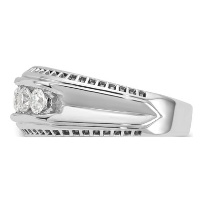 Men's 14K White Gold 1 ct tw Diamond Ring – view 5