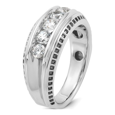 Men's 14K White Gold 1 ct tw Diamond Ring – view 8