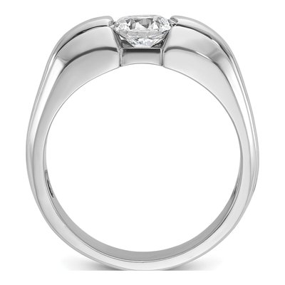 Men's 14K White Gold 1 ct tw Lab-Grown Diamond Ring – view 2