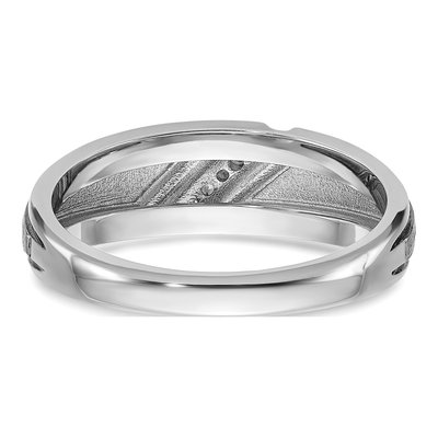 Men's 14K White Gold Diamond Ring Mounting – view 7