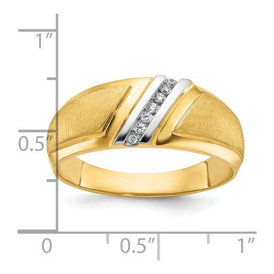 Men's 10K Yellow Gold Holds Ring Mounting – view 4