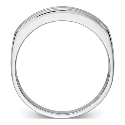 Men's 14K White Gold Diamond Ring Mounting – view 2