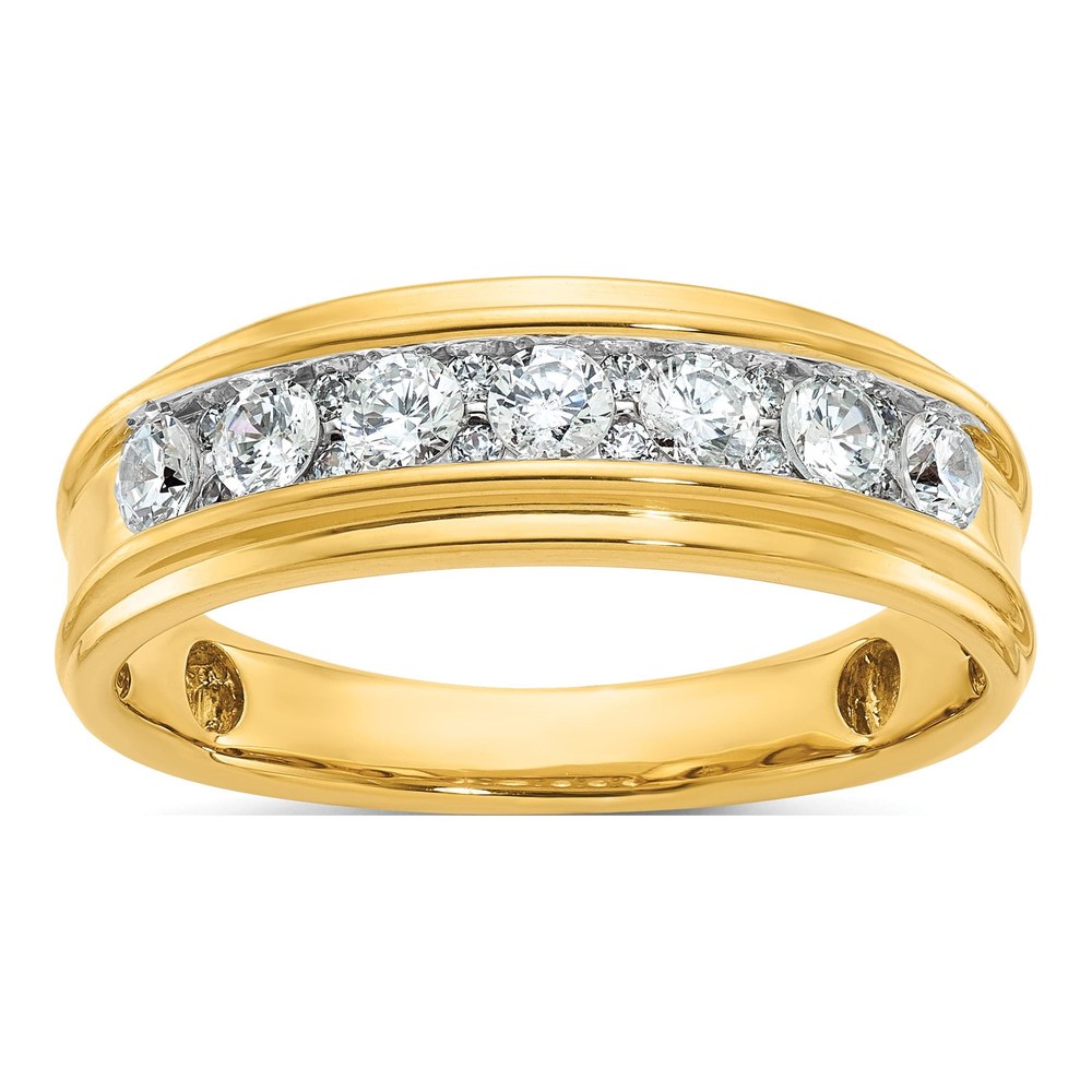 Men's 14K White Gold 7/8 ct tw Diamond Ring