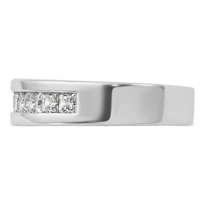 Men's 14K White Gold Diamond Ring Mounting – view 5
