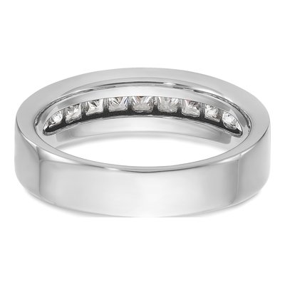 Men's 14K White Gold Diamond Ring Mounting – view 7