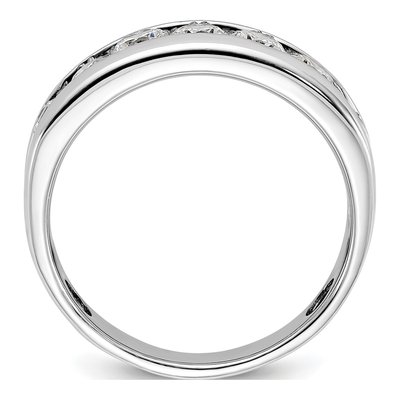 Men's 14K White Gold Diamond Ring Mounting – view 2