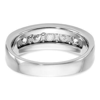 Men's 14K White Gold Diamond Ring Mounting – view 7