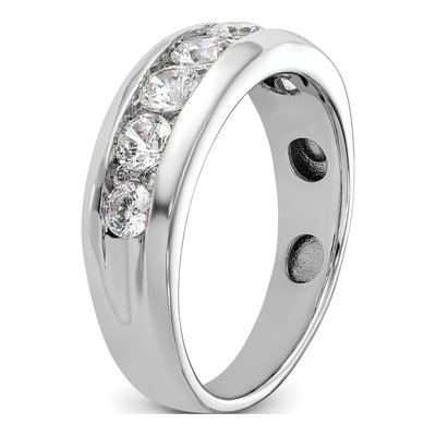 Men's 14K White Gold Diamond Ring Mounting – view 8