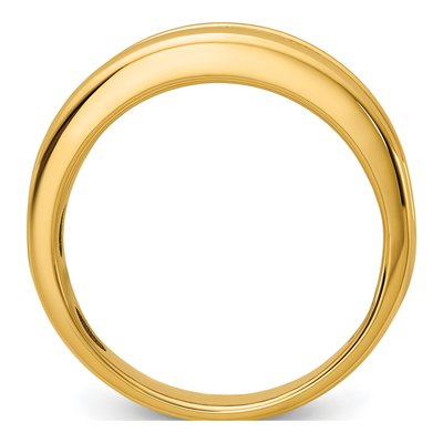 Men's 14K Yellow Gold Diamond Ring Mounting – view 2