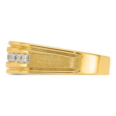 IBGoodman 14K Men's 1/2 ct Lab Diamond Ring – view 6