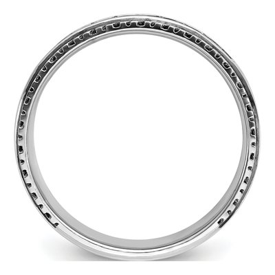 Men's 14K White Gold 1/5 ct tw Diamond Ring – view 2