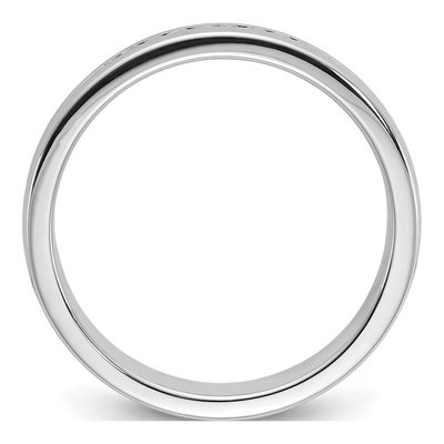 Men's 14K White Gold Diamond Ring Mounting – view 2