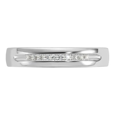 Men's 14K White Gold Diamond Ring Mounting – view 6
