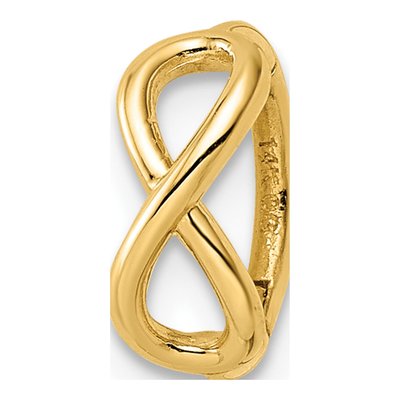 14K Yellow Gold Infinity Cartilage Ring