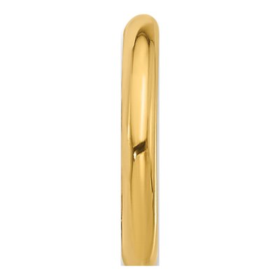 14K Yellow Gold Hinged Hoop Cartilage Earring – view 2
