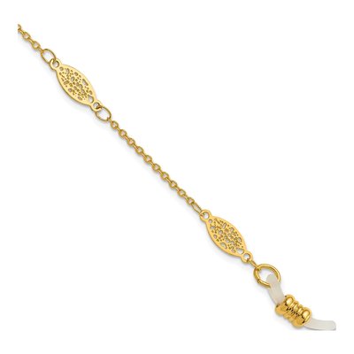 1928 Jewelry Gold-tone Eyeglass Holder Chain, 30 in