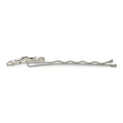 1928 Jewelry Silver-Tone Crystal Filigree Hairpins Set – view 2