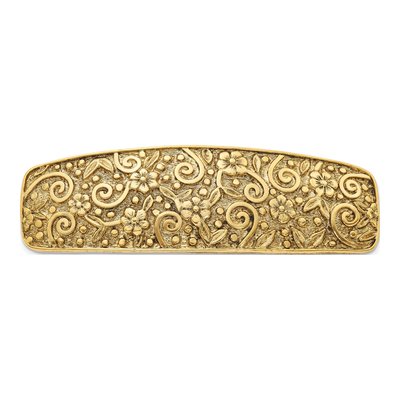 1928 Jewelry Gold-Tone Swirl Hair Barrette
