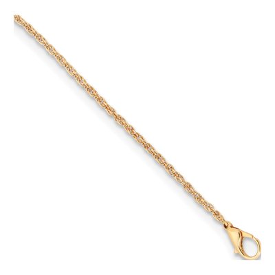 1928 Gold-Tone 22in Face Mask Holder Chain