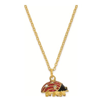 Ladybug Trinket Box & 18" Necklace Set – view 4