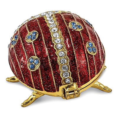 Ladybug Trinket Box & 18" Necklace Set – view 5
