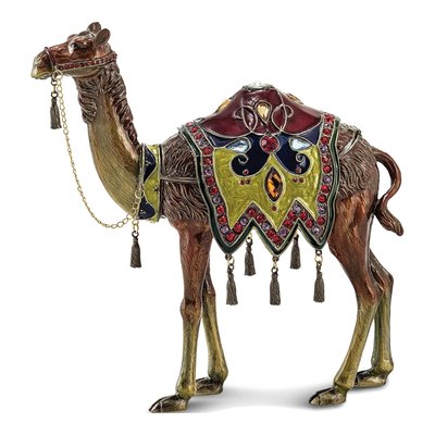 Pewter Camel Trinket Box with 18" Necklace – view 3