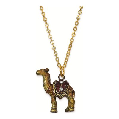 Pewter Camel Trinket Box with 18" Necklace – view 4