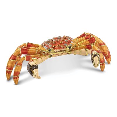 Crab Trinket Box with 18" Necklace – view 5