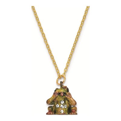 Frog Trinket Box with 18" Necklace – view 3