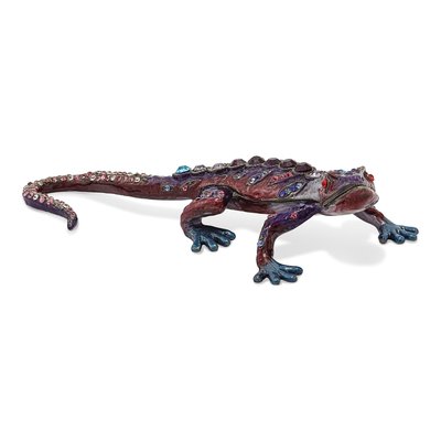 Prince of Jewels Gecko Trinket Box & Necklace Set – view 3