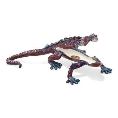 Prince of Jewels Gecko Trinket Box & Necklace Set – view 5