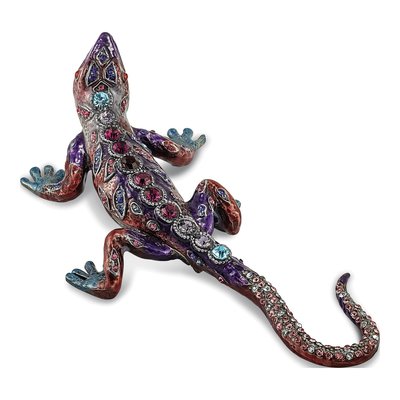 Prince of Jewels Gecko Trinket Box & Necklace Set – view 6