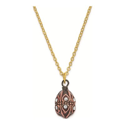 Musical Egg Trinket Box with 18" Necklace – view 3