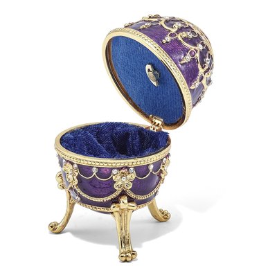 Musical Egg Trinket Box & Necklace – view 2