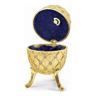 Musical Egg Trinket Box with Necklace – view 2