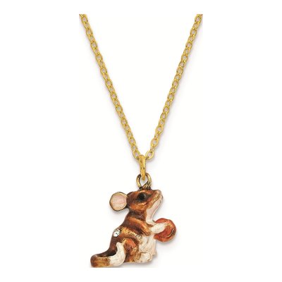 Sweet William Mouse & Cookie Trinket Box + Necklace – view 3
