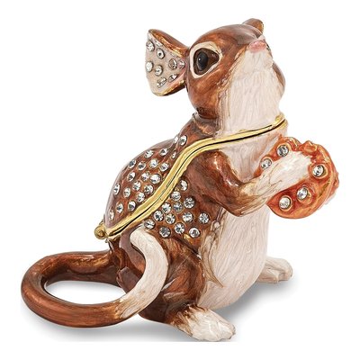 Sweet William Mouse & Cookie Trinket Box + Necklace