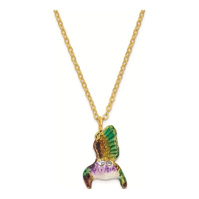 Hummingbird Trinket Box with Matching Necklace – view 3
