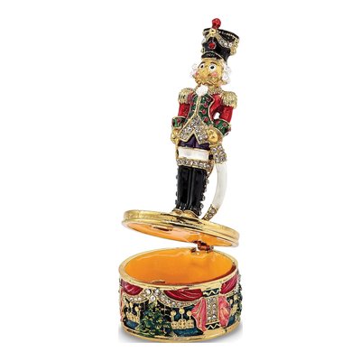 Nutcracker Trinket Box & 18" Necklace – view 2
