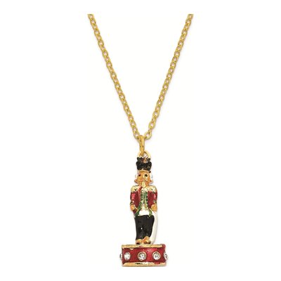 Nutcracker Trinket Box & 18" Necklace – view 3