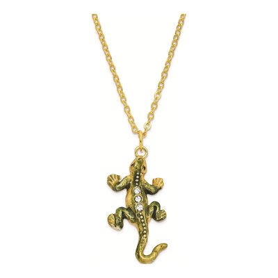 Rocky Lizard Trinket Box with 18" Necklace – view 3