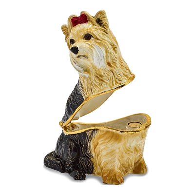 Yorkshire Terrier Trinket Box with 18" Necklace – view 2