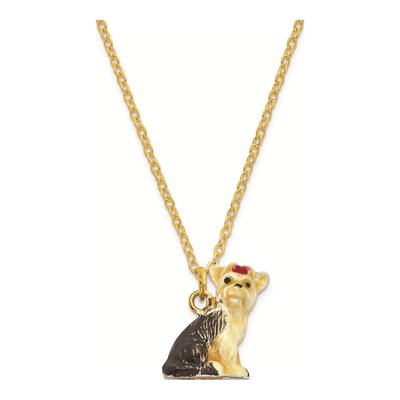 Yorkshire Terrier Trinket Box with 18" Necklace – view 3