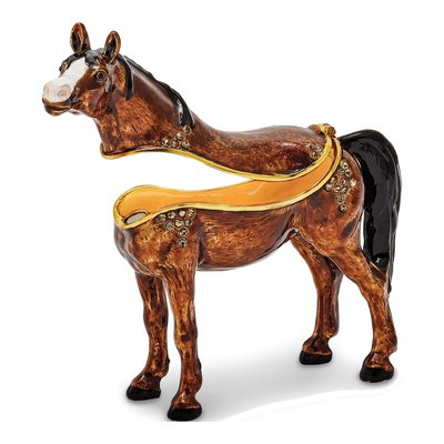 Horse Trinket Box with 18" Necklace – view 2