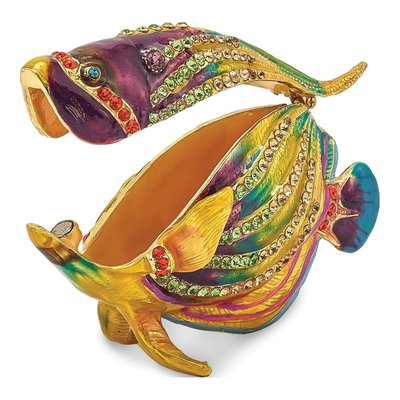 Fish Trinket Box with 18" Necklace – view 2